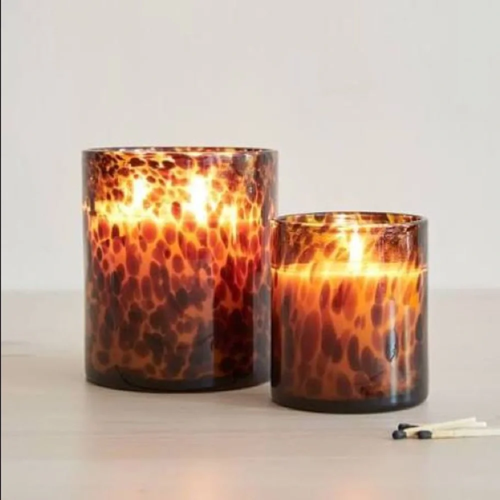 COPY - Tortoise Glass Candle - Vetiver Oud